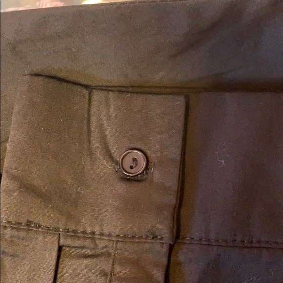 BLACK PEPLUM HIGH-LOW BELTED TIE TOP - Picture 8 of 11